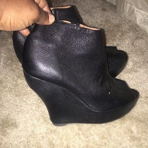 Cute wedge bootie from Jeffery Campbell